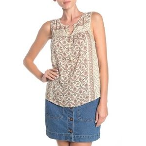 Lucky Brand Lana Print Top